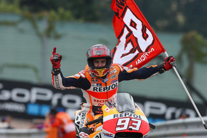 Video από την 7η νίκη Marquez στο Sachsenring