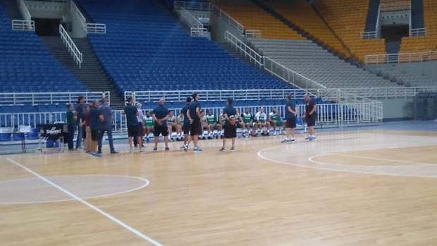 Πρώτη προπόνηση στο ΟΑΚΑ