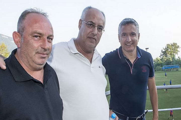 Δίπλα στην ομάδα του Ατρόμητου ο Σπανός