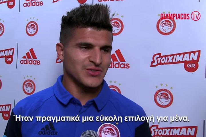 Ελιουνούσι: “Ευτυχής που ήρθα, σπουδαίος σύλλογος ο Ολυμπιακός”