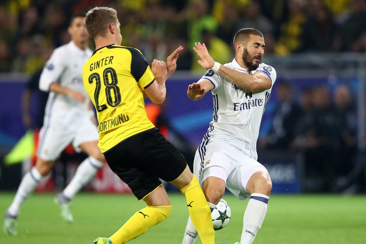 Ρεάλ και Ντόρτμουντ τα λιγότερα μέτρα στο Champions League