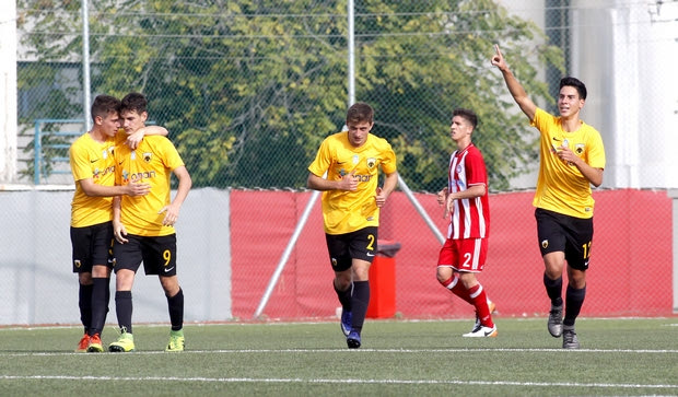 Πήρε το ντέρμπι των Κ17 η ΑΕΚ, 3-2 τον Ολυμπιακό, στο Ρέντη