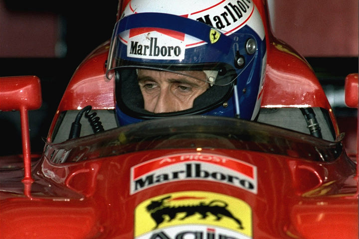 O Αλέν Προστ γύρισε στο κόκπιτ της Ferrari που είχε παρομοιάσει με φορτηγό