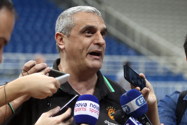 Πεδουλάκης: “Πρώτα η Ζάλγκιρις, μετά Κουκ και ντέρμπι”