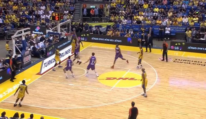 Dunk of the Night: Victor Rudd, Maccabi FOX Tel Aviv