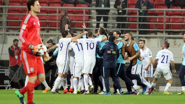 Τα γκολ στο Ελλάδα – Βοσνία
