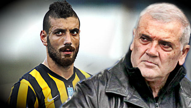 Η μπάλα στην εξέδρα