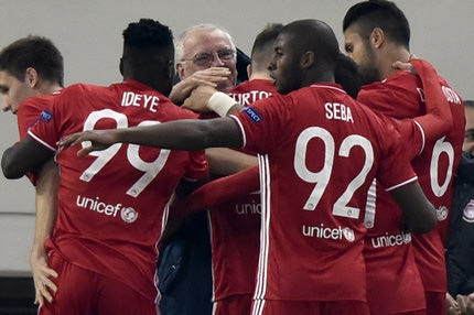 Στους “32” του Europa League o Ολυμπιακός, 1-1 με τη Γιουνγκ Μπόις
