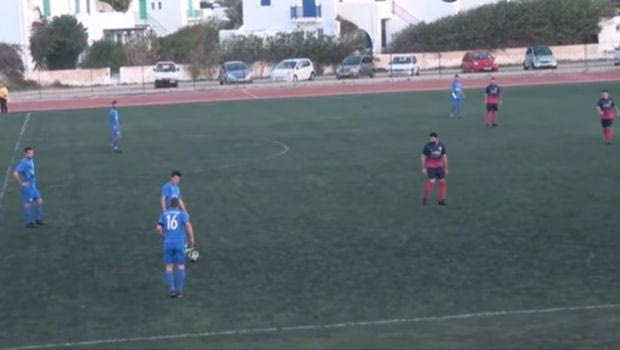 Έβαλε δύο ίδια γκολ με φάουλ από το κέντρο