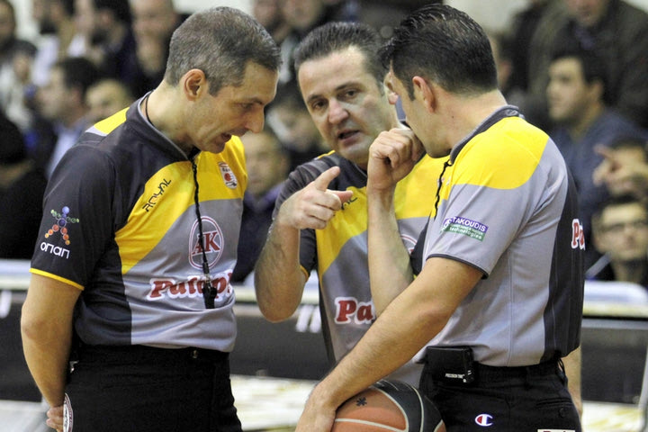 Οι διαιτητές του τέταρτου τελικού της Stoiximan.gr Basket League