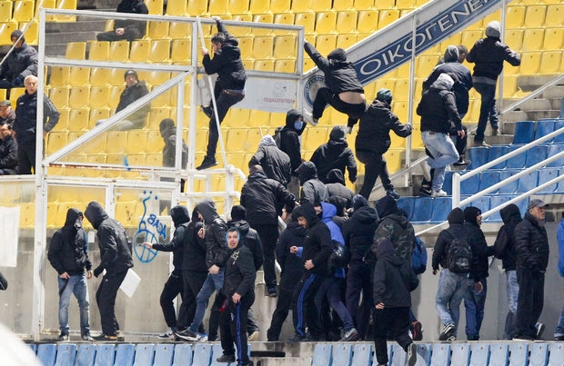 Ένταση και προσωρινή διακοπή στο Ηρακλής-ΠΑΣ Γιάννινα
