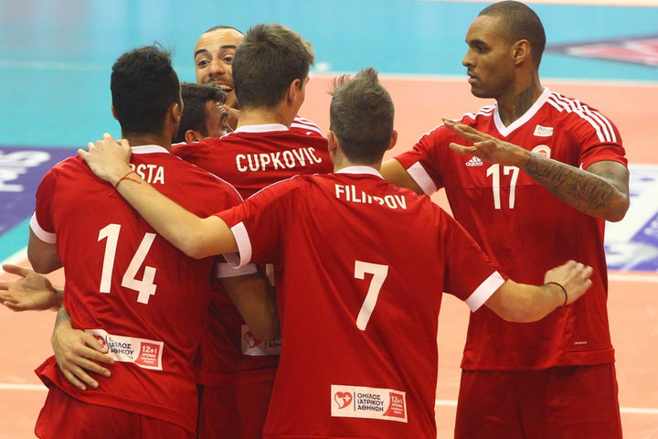 Έκανε το 8×8 ο Ολυμπιακός, 3-0 σετ την Κηφισιά