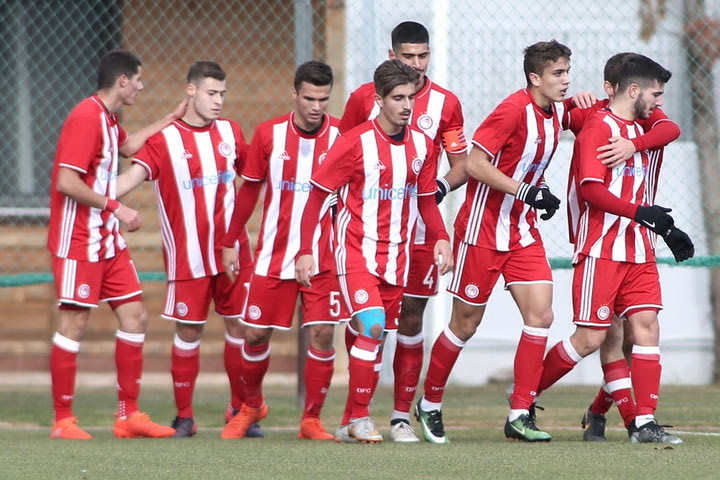 Προχωράει ακάθεκτη η Κ20 του Ολυμπιακού
