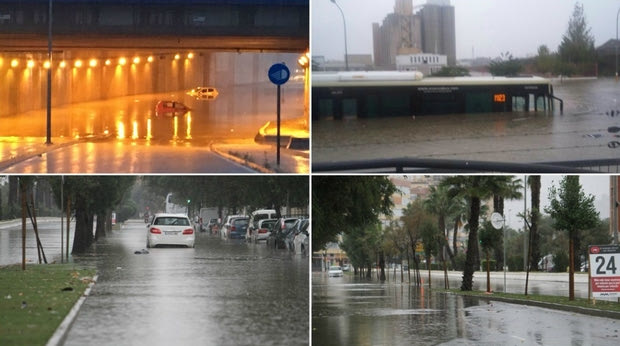 Ο Μαραθώνιος της Μάλαγα αναβλήθηκε λόγω πλημμύρας!