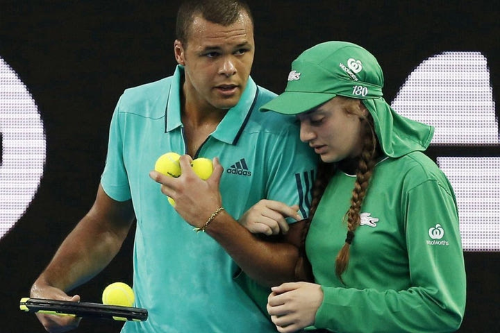 H συγκινητική επιστολή ενός ball girl στον Τσονγκά!
