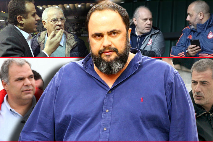 Το επιτελείο του Μαρινάκη στον Ολυμπιακό: Όλοι οι άνθρωποι του προέδρου