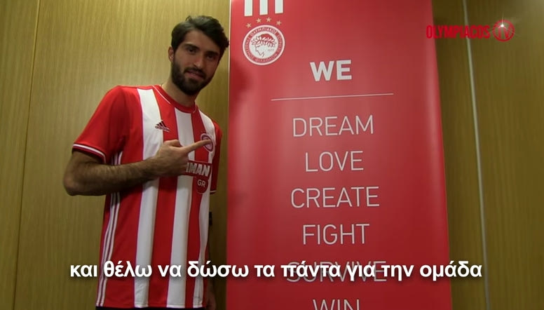 Ανσαριφάρντ: “Είμαι μέλος της μεγαλύτερης ομάδας στην Ελλάδα”