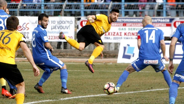 Διπλό ο Άρης στα Χανιά,2-0 με γκολ των Καπνίδη και Τάτου