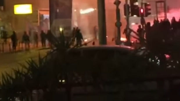 Επίθεση με βόμβες μολότοφ σε σύνδεσμο οπαδών του Παναθηναϊκού