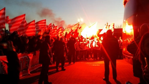 Το ξεπροβόδισμα των οπαδών της Ατλέτικο στην αποστολή