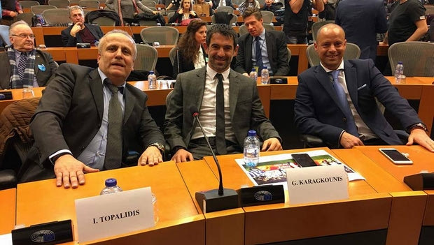 Στο Ευρωπαϊκό κοινοβούλιο οι Έλληνες διεθνείς του 2004