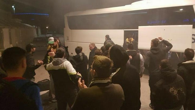 Θερμή υποδοχή στην Πάτρα για την ΑΕΚ