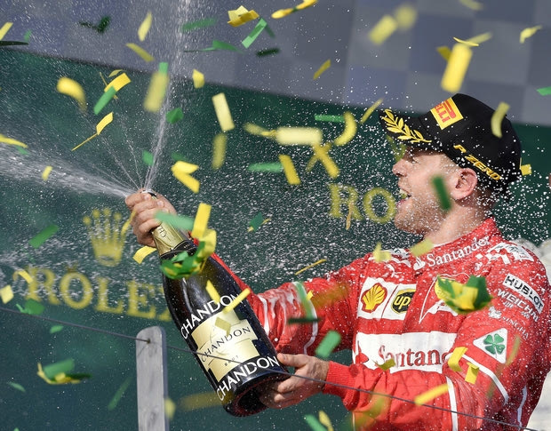 Στον έβδομο ουρανό ο Vettel