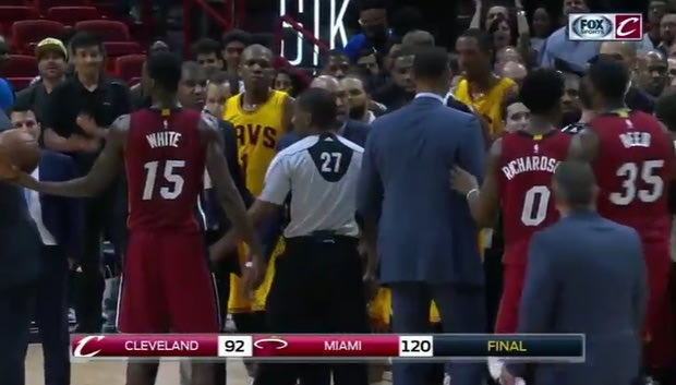 Παραλίγο να πέσουν μπουνιές στο Heat-Cavaliers!