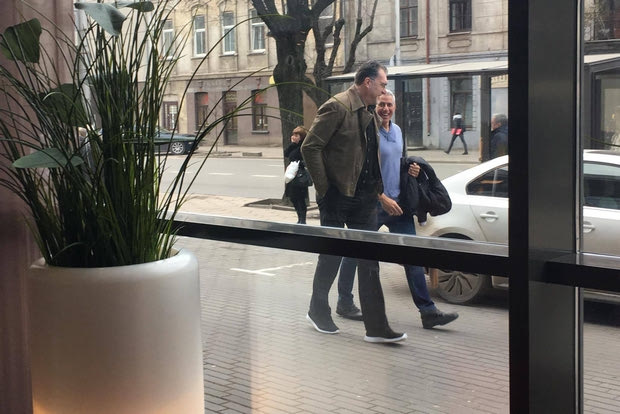 Η βόλτα του Σαμπόνις με τον Αρλάουκας