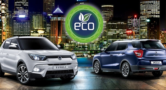 Τα SsangYong Tivoli & XLV και με υγραέριο