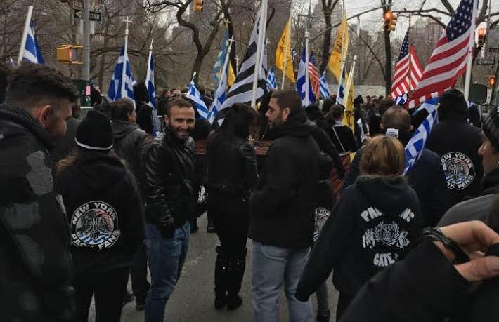 Σαλπιγγίδης και βετεράνοι στην παρέλαση με οπαδούς του ΠΑΟΚ