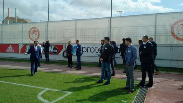 Κλιμάκιο της ECA στο Αθλητικό Κέντρο Ρέντη
