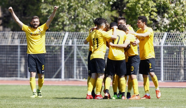 Με ανατροπή και δύο γκολ του Γιούση η ΑΕΚ, 2-1 τον Παναθηναϊκό στην Κ20