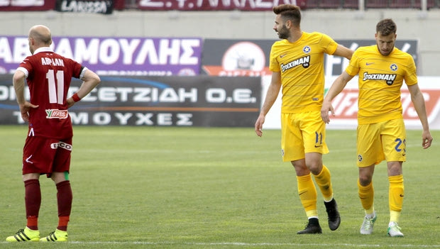 Ο Αστέρας προσπέρασε την ΑΕΛ με 4-1 μέσα στη Λάρισα