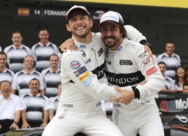 Ο Button στη θέση του Alonso