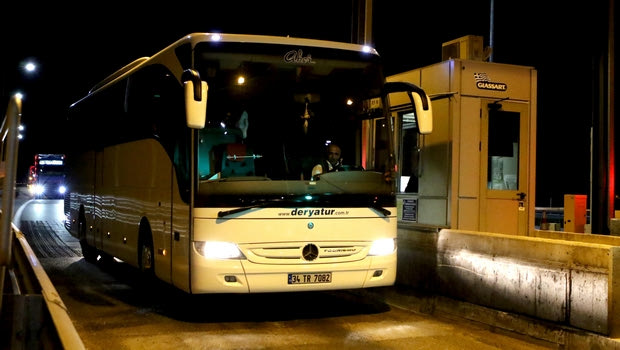 Οι εικόνες από την στάση του Παναθηναϊκού για φαγητό στην Ξάνθη