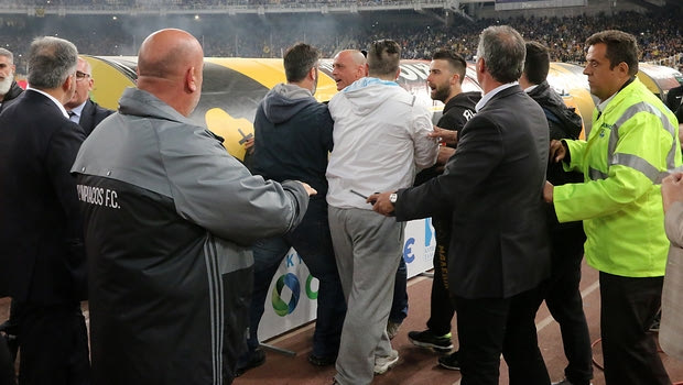 Η φωτογραφία από τα αποδυτήρια του ΟΑΚΑ