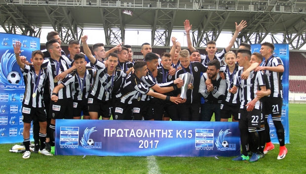 Super League K-15: Πρωταθλητής ο ΠΑΟΚ