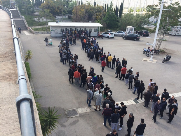 Ουρές στο ΟΑΚΑ για το ΑΕΚ – Ολυμπιακός