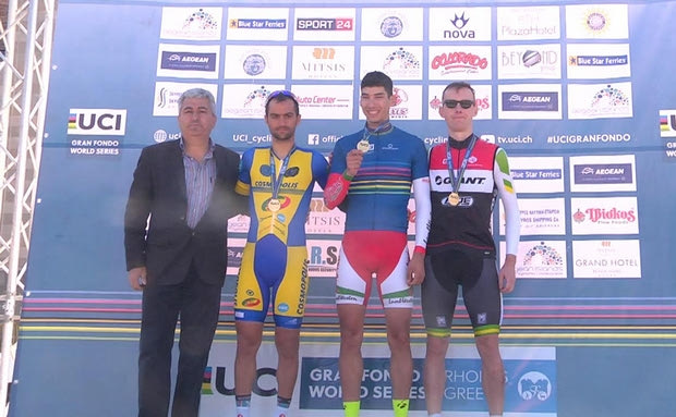 Σάρωσαν οι Έλληνες στο φινάλε του UCI Gran Fondo Rhodes