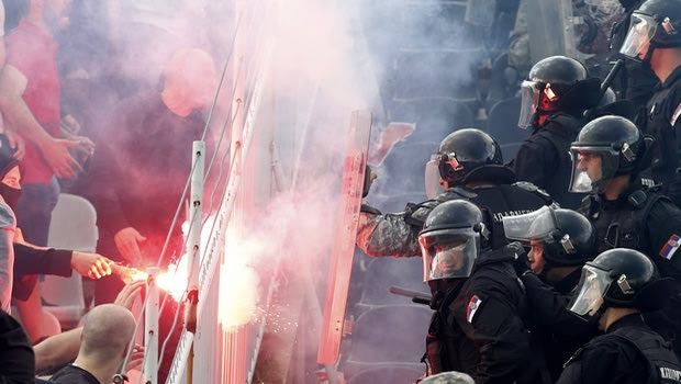 Επεισόδια μεταξύ οπαδών Παρτίζαν και Ερυθρού Αστέρα