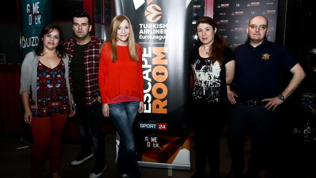 Oι “δραπέτες” του EuroLeague Escape Room πηγαίνουν στο Final Four στην Πόλη