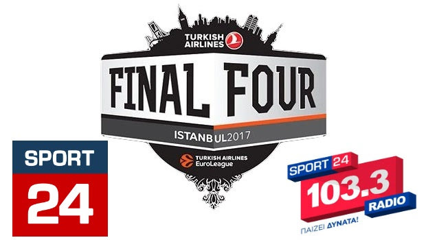 Το Final 4 της EuroLeague σε Sport24 Radio 103,3 και Sport24.gr!