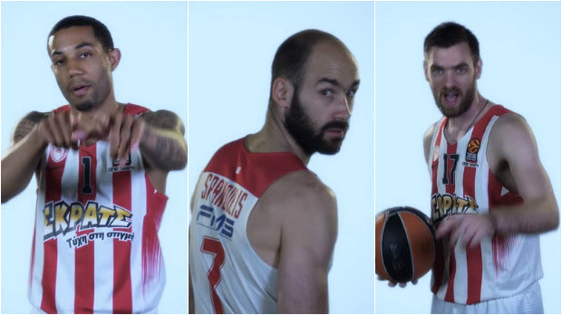 Τρέλα! Σπανούλης, Γκριν και Μάντζαρης “ραπάρουν” για χάρη του Final Four!