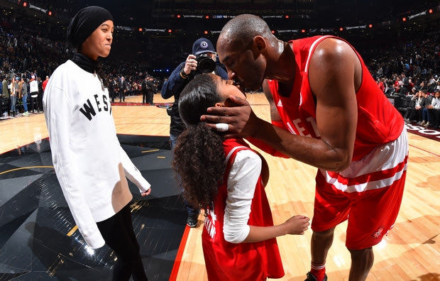 Η κόρη του Kobe Bryant σκοράρει όπως ο μπαμπάς της!