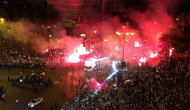 “Κάηκε” η Μαδρίτη για την πρωταθλήτρια Ρεάλ