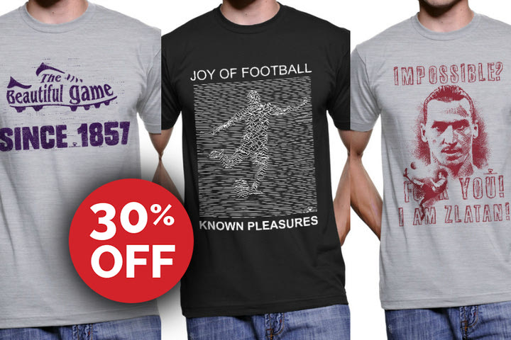 Eκπτώσεις Footshirts -30%. Προλαβαίνεις ακόμα!