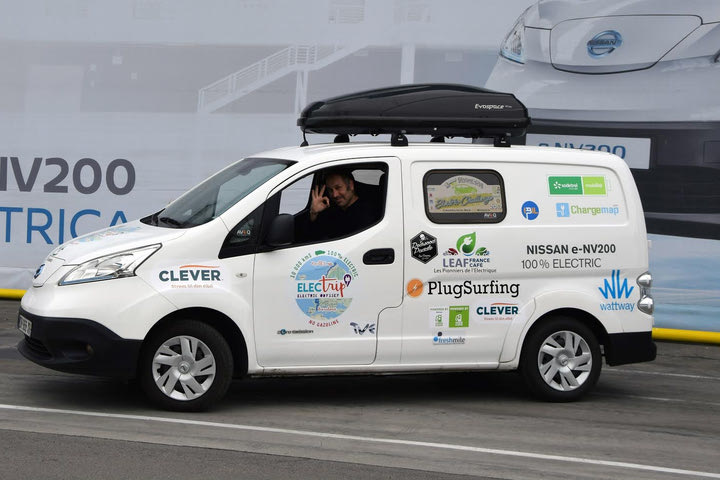Το ηλεκτροκίνητο Nissan e-NV200 κάνει περιοδεία…