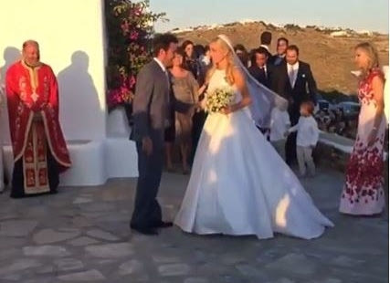 Ο γάμος του γιου του Σάββα Θεοδωρίδη με την Δούκισσα Νομικού (PHOTOS, VIDEO)