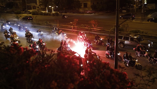 Η αυτοκινητοπομπή για τον Πρωταθλητή Ελλάδας Παναθηναϊκό